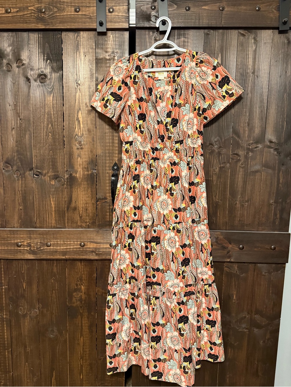 Anthropologie The Somerset Maxi Dress with Tiers - 100% Cotton